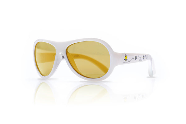SHADEZ Kids Sunglasses Designers Busy Bee White