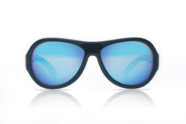SHADEZ Kids Sunglasses Designers Helicopter Camo Blue