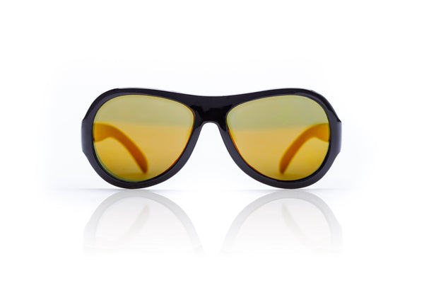 SHADEZ Kids Sunglasses Designers Polka Sunflower Black