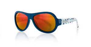 SHADEZ Kids Sunglasses Designers Dino Blue