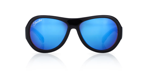 SHADEZ Kids Sunglasses Designers Car Print Black