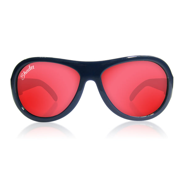 SHADEZ Kids Sunglasses Designers Rocket Star Navy