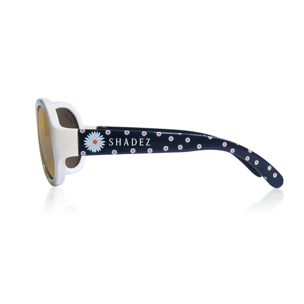 SHADEZ Kids Sunglasses Designers Pop Daisy Navy