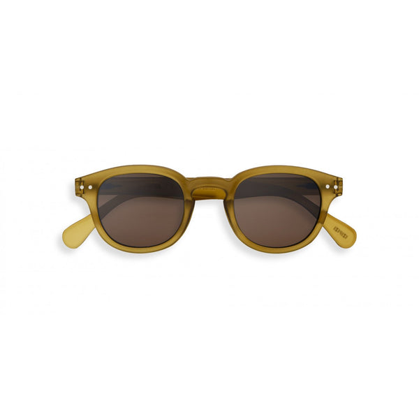 IZIPIZI #C SUN Bottle Green Sunglasses