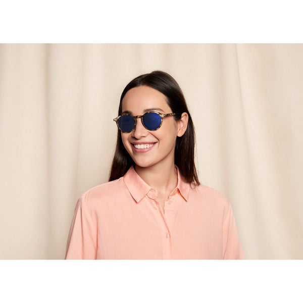 IZIPIZI #D SUN Frosted Blue Sunglasses