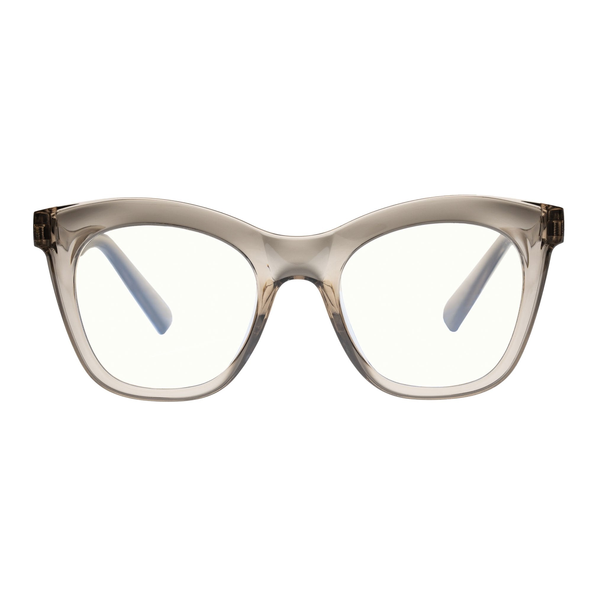 The Book Club "Harlots Bed" Cat-Eye Blue Light Reading Glasses - Tea - PresenceConcept.com