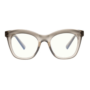 The Book Club "Harlots Bed" Cat-Eye Blue Light Reading Glasses - Tea - PresenceConcept.com