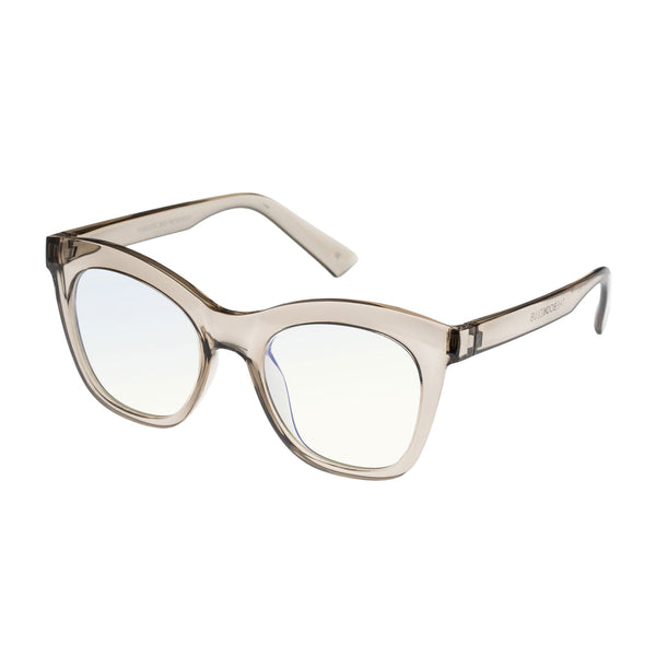 The Book Club "Harlots Bed" Cat-Eye Blue Light Reading Glasses - Tea - PresenceConcept.com