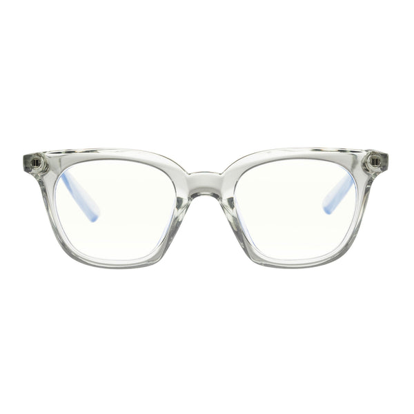 The Book Club "The Snatcher In Black Tie" Square Blue Light Reading Glasses - Sea Spray - PresenceConcept.com