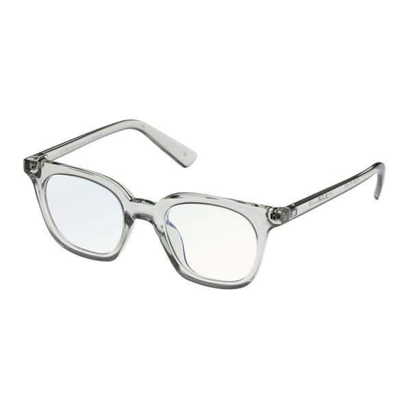 The Book Club "The Snatcher In Black Tie" Square Blue Light Reading Glasses - Sea Spray - PresenceConcept.com