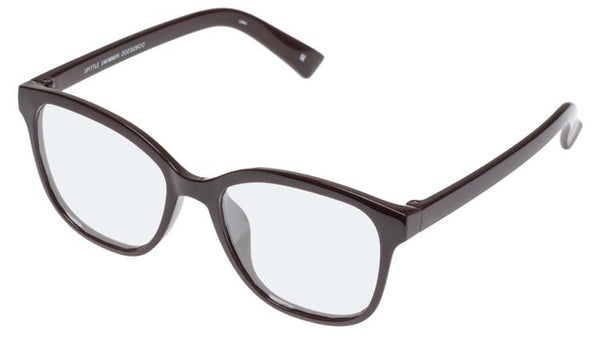 The Book Club "Spittle Swimmin'" Cat-Eye Blue Light Reading Glasses - Black Cherry - PresenceConcept.com