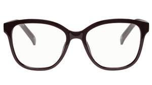 The Book Club "Spittle Swimmin'" Cat-Eye Blue Light Reading Glasses - Black Cherry - PresenceConcept.com