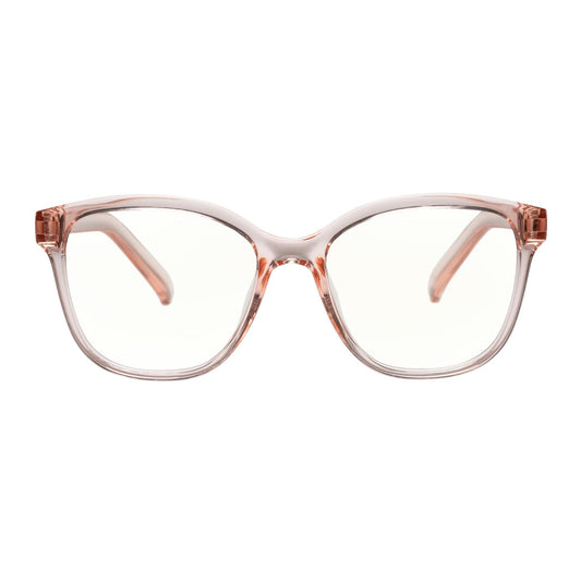 The Book Club "Spittle Swimmin'" Cat-Eye Blue Light Reading Glasses - Floss Pink - PresenceConcept.com