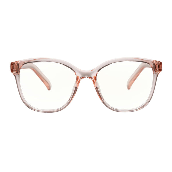 The Book Club "Spittle Swimmin'" Cat-Eye Blue Light Reading Glasses - Floss Pink - PresenceConcept.com