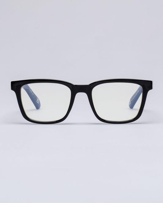 The Book Club "A Doom Of Funs Blown" Blue Light Reading Glasses - Black