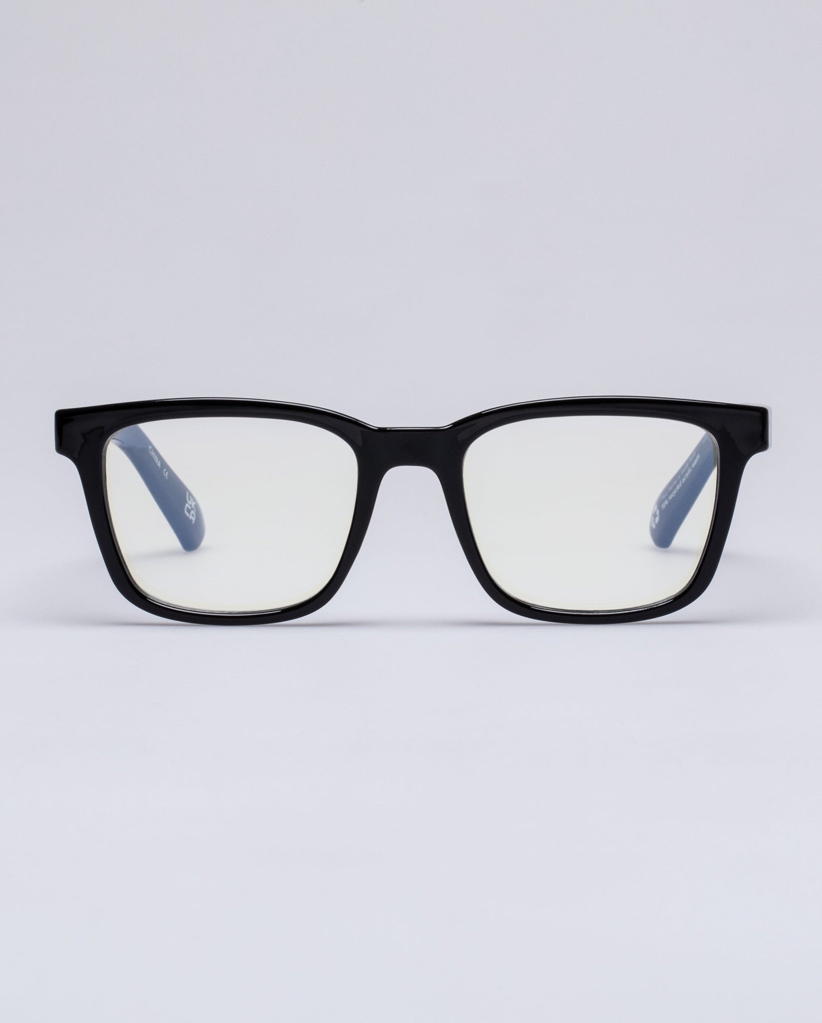 The Book Club "A Doom Of Funs Blown" Blue Light Reading Glasses - Black