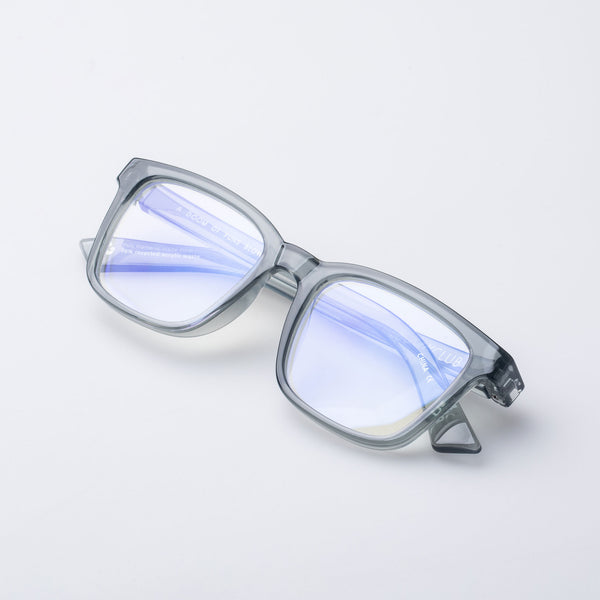 The Book Club "A Doom Of Funs Blown" Blue Light Reading Glasses - Grey