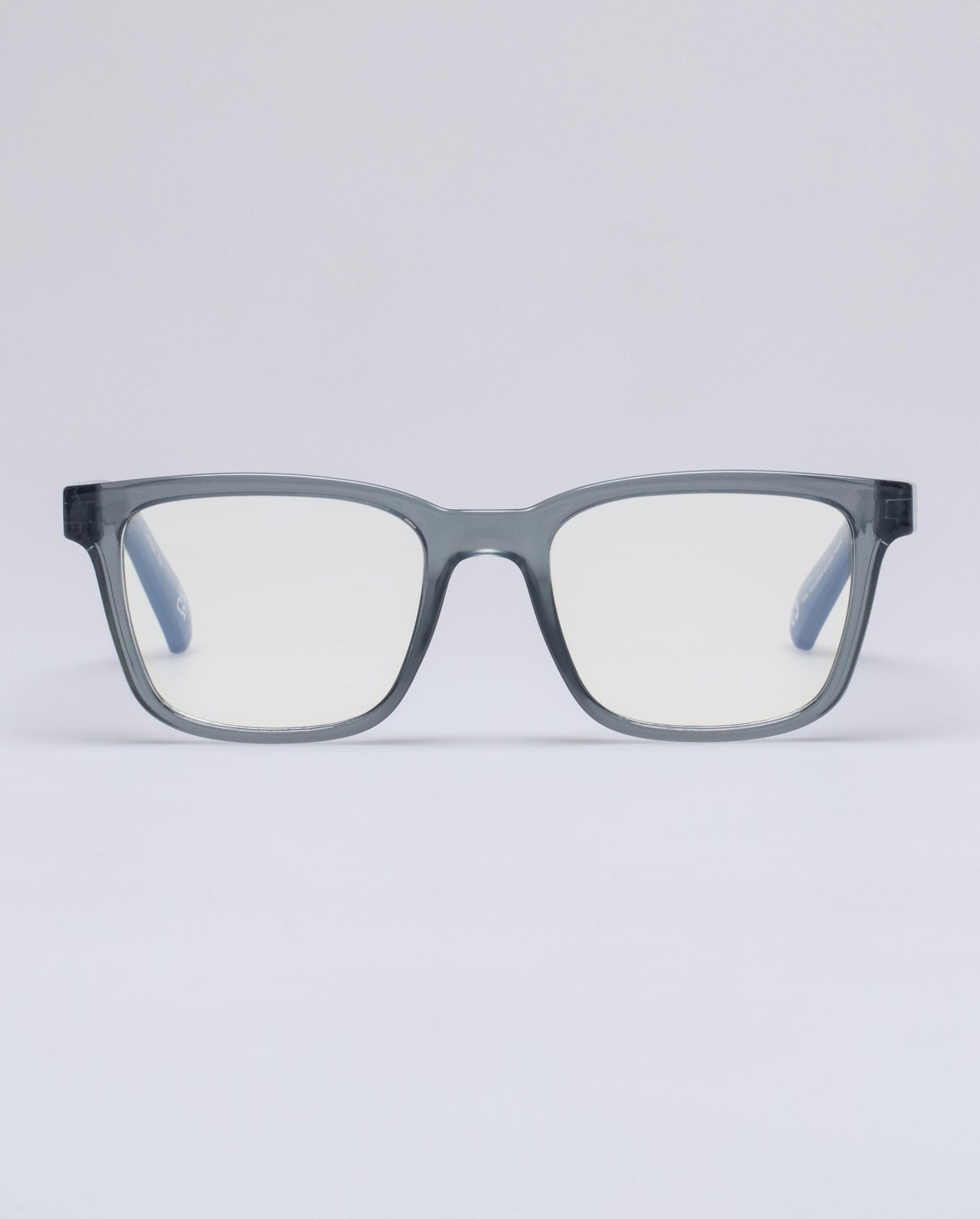 The Book Club "A Doom Of Funs Blown" Blue Light Reading Glasses - Grey