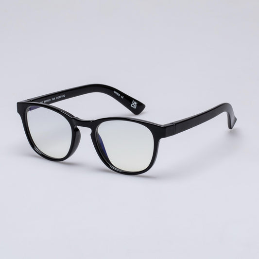 The Book Club "The Banned Fan" Blue Light Reading Glasses - Black
