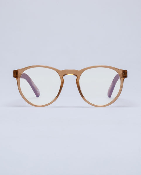 The Book Club "Doy" Blue Light Reading Glasses - Tan