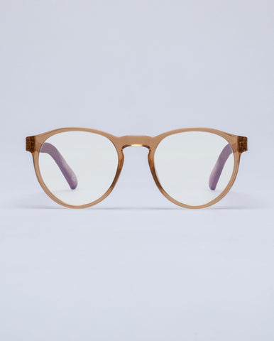 The Book Club "Doy" Blue Light Reading Glasses - Tan