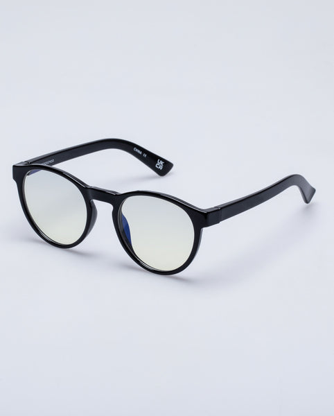 The Book Club "Doy" Blue Light Reading Glasses - Black