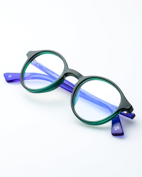 The Book Club "So Rando" Blue Light Reading Glasses - Green