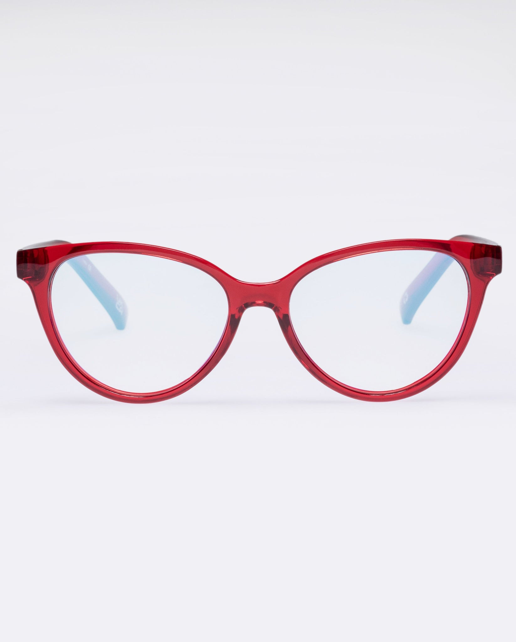 The Book Club "The Art Of Snore" Blue Light Reading Glasses - Cherry