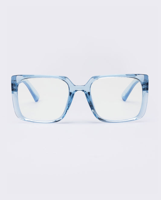 The Book Club 'Fairy Droppings' Blue Light Reading Glasses - Cerulean | PRESENCE Paris