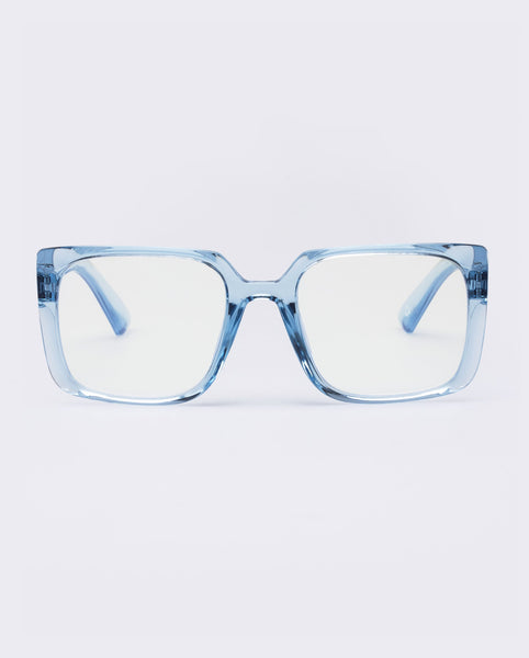 The Book Club 'Fairy Droppings' Blue Light Reading Glasses - Cerulean | PRESENCE Paris