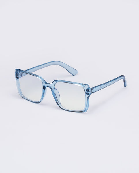 The Book Club 'Fairy Droppings' Blue Light Reading Glasses - Cerulean | PRESENCE Paris