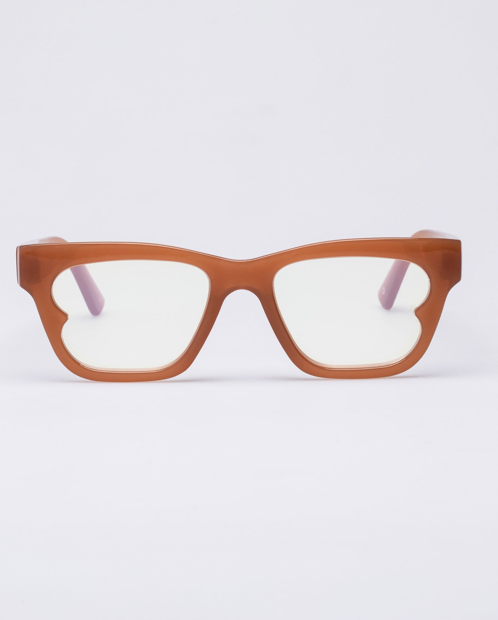 The Book Club 'Feast Of Sweden' Blue Light Reading Glasses - Caramel | PRESENCE Paris