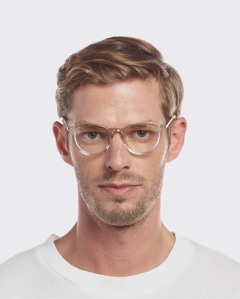 The Book Club 'Night Team Crazy For' Blue Light Reading Glasses - Grey Hi-Vis | PRESENCE Paris