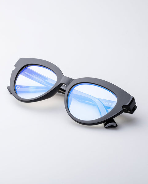 The Book Club 'Prawn With The Grins' Blue Light Reading Glasses - Black | PRESENCE Paris