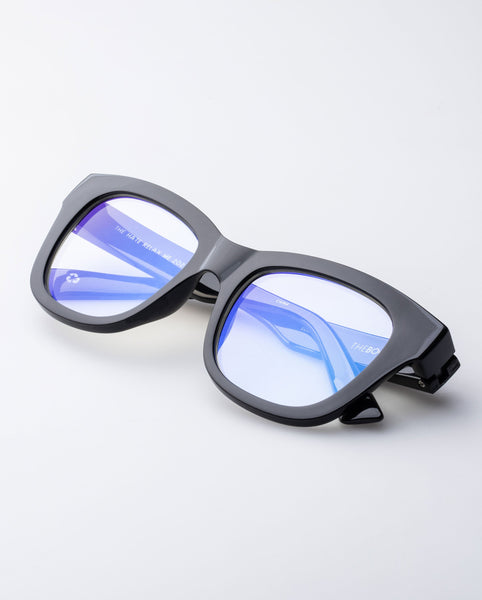 The Book Club 'The Hate Relax Me' Blue Light Reading Glasses - Black | PRESENCE Paris