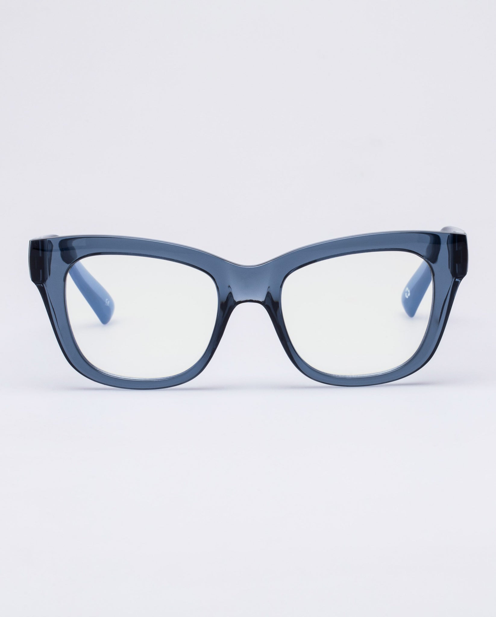The Book Club 'The Hate Relax Me' Blue Light Reading Glasses - Crystal Spruce | PRESENCE Paris