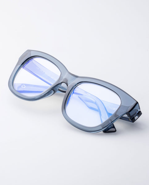 The Book Club 'The Hate Relax Me' Blue Light Reading Glasses - Crystal Spruce | PRESENCE Paris