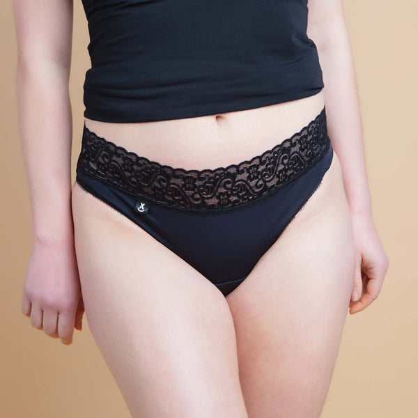 XULA Eco Period Underwear | Chloe Moon Panty + Moderate Flow Pad Pack