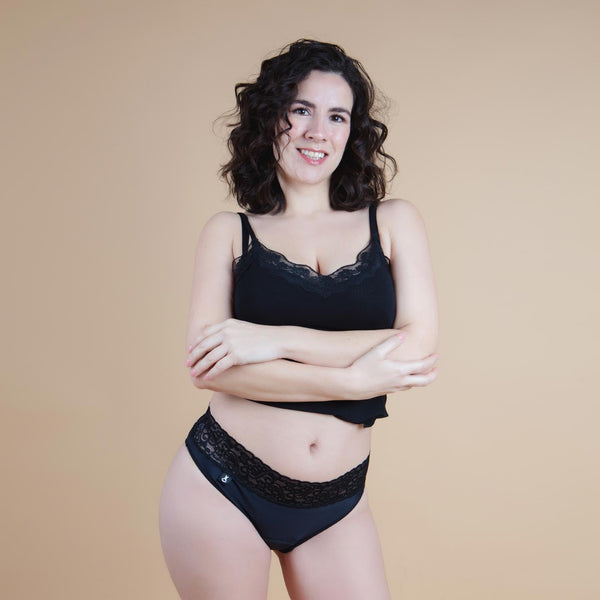 XULA Eco Period Underwear | Chloe Moon Panty + Moderate Flow Pad Pack