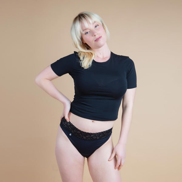 XULA Eco Period Underwear | Chloe Moon Panty + Moderate Flow Pad Pack