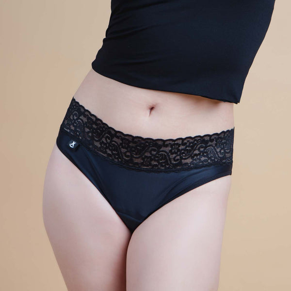 XULA Eco Period Underwear | Chloe Moon Panty + Moderate Flow Pad Pack