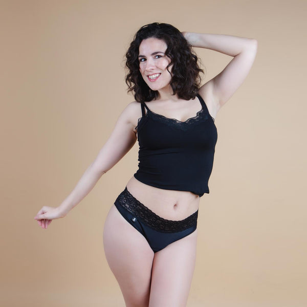 XULA Eco Period Underwear | Chloe Moon Panty + Moderate Flow Pad Pack