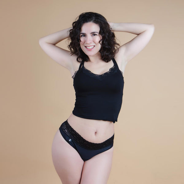 XULA Eco Period Underwear | Chloe Moon Panty + Moderate Flow Pad Pack