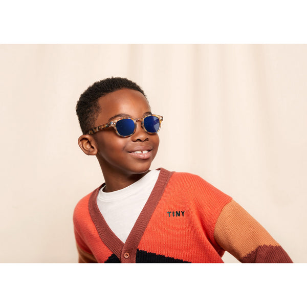 IZIPIZI #C SUN JUNIOR (Children 5-10 Years) Black Kids Sunglasses