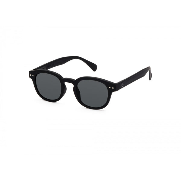 IZIPIZI #C SUN JUNIOR (Children 5-10 Years) Black Kids Sunglasses