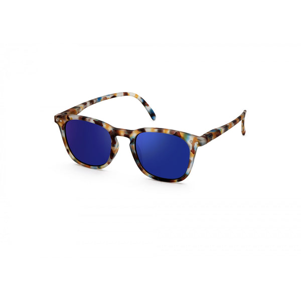 IZIPIZI #E SUN JUNIOR (Children 5-10 Years) Blue Tortoise Mirror Kids Sunglasses