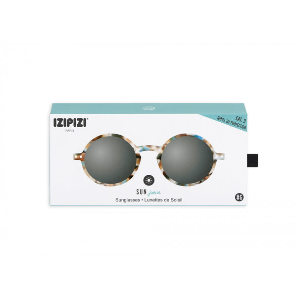 IZIPIZI #G SUN JUNIOR (Children 5-10 Years) Blue Tortoise Kids Sunglasses