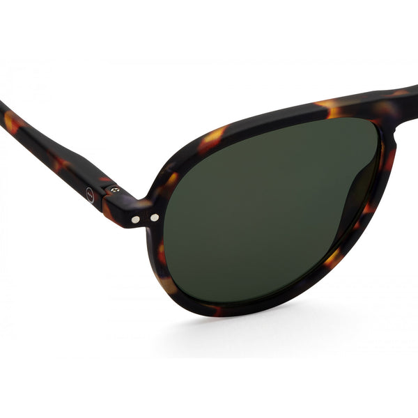 IZIPIZI #I SUN Tortoise Green Lenses