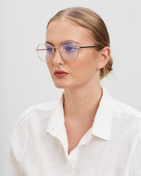 QUAY AUSTRALIA I See You gold rope/clear - Shop Now At PresenceConcept.com