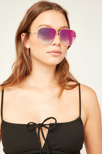 QUAY AUSTRALIA Malaysia - HIGH KEY gold/pink - PresenceConcept.com